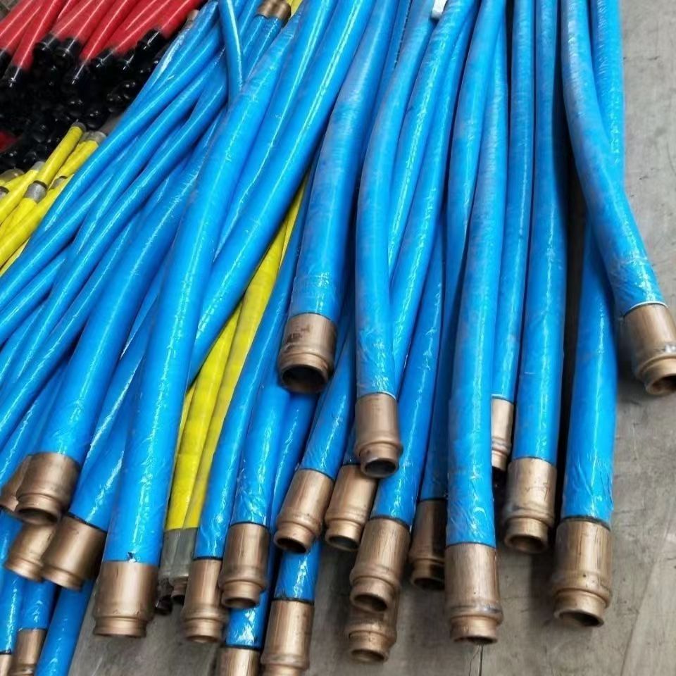 Compression joint high-pressure drainage hose, steel wire wrapped hose, oil resistant water transmission rubber hose