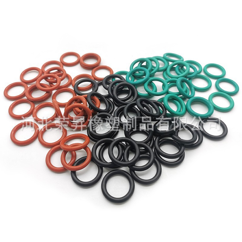 O-shaped sealing ring, nitrile rubber ring, silicone rubber ring, fluorine rubber silicone mold opening support, customization