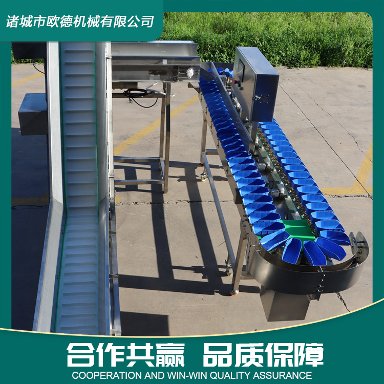 Material box sorting machine, fully automatic aquatic product grading machine, sea cucumber and chicken feet weighing and sorting equipment