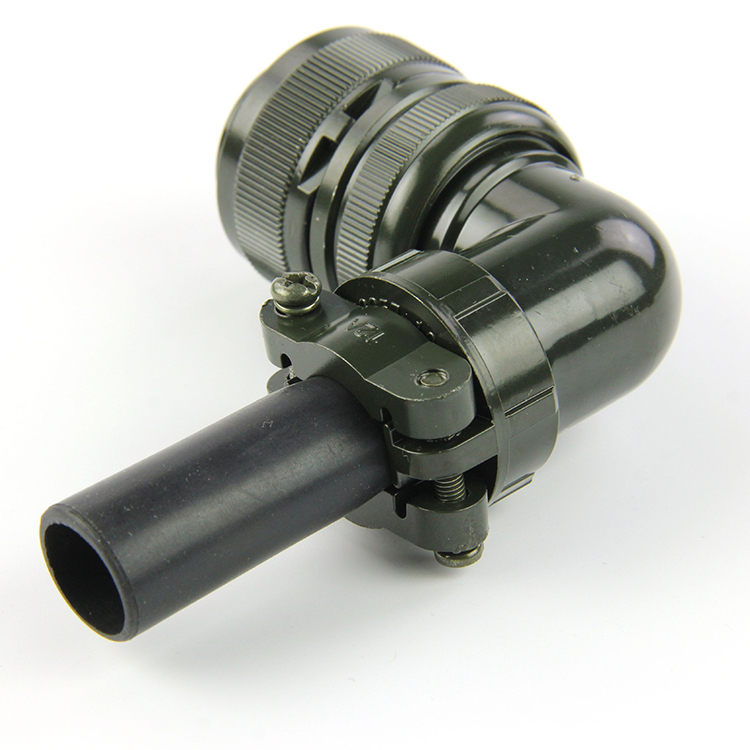 4-core integrated curved plug MS3108A22-22S/22-22P military standard MS5015 connector - Spreadtrum