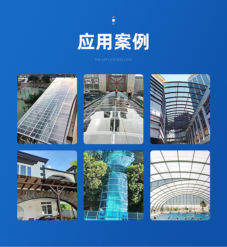 PC transparent tile roof, bright tile canopy, heat insulation and lighting tile, resin tile accessories, plastic sunlight board, and glass wholesale