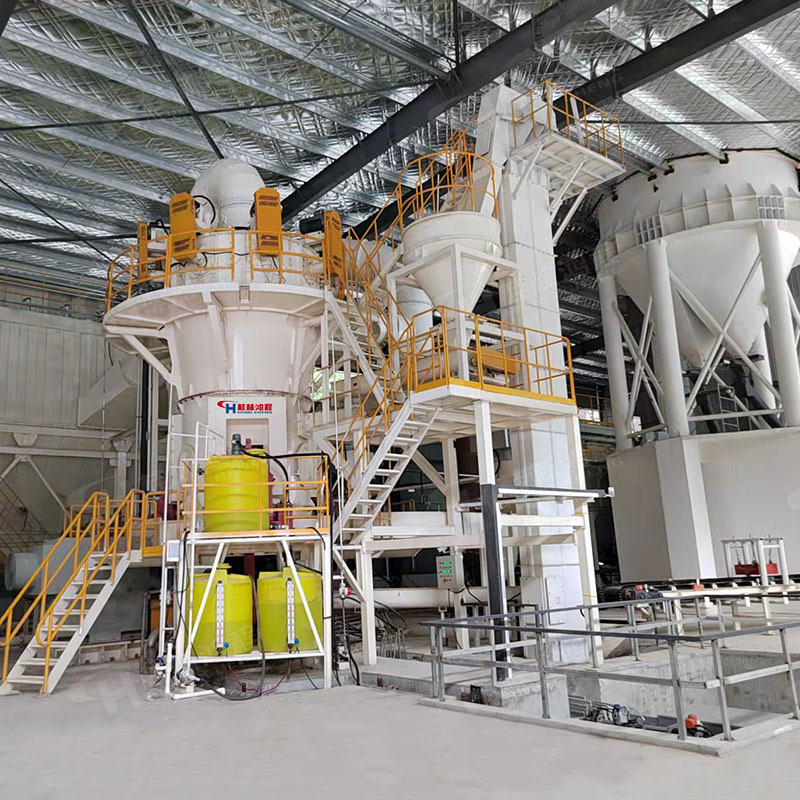 Manufacturer of ultra-fine heavy calcium carbonate vertical grinding equipment with high mesh count and heavy calcium carbonate grinding machine