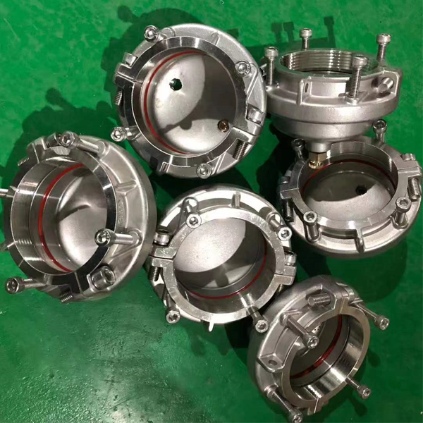 Stainless steel fixture for constant temperature water tank of quasi weight plastic pipe pressure rupture hydrostatic testing machine