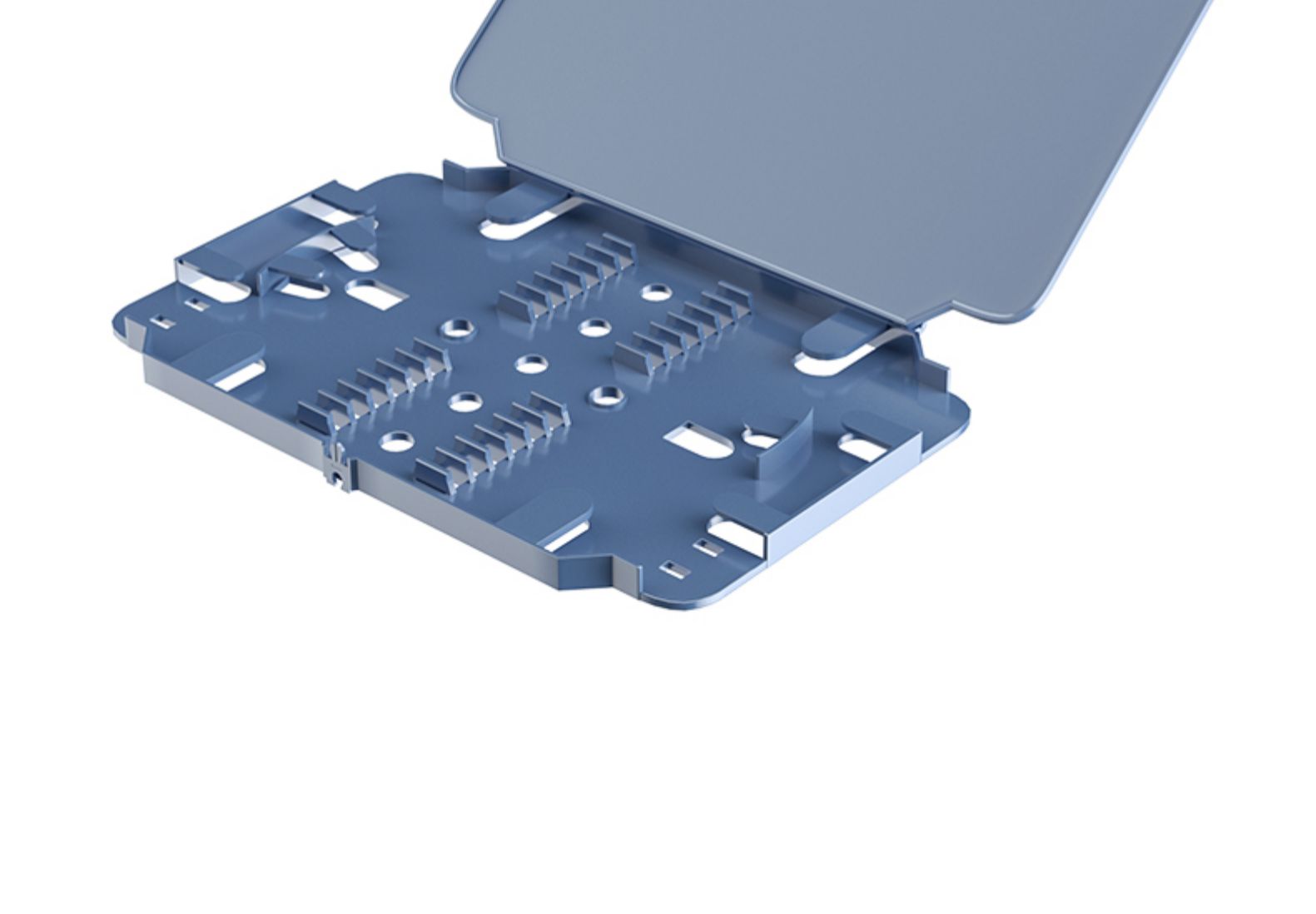 Fiberhome Fiber Optic Terminal Box Frame Type Flange Single Mode Full Configuration Tail Fiber Connection, Fiberhome Communication General Distribution