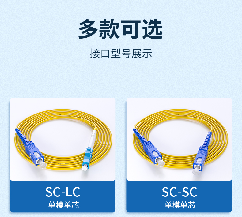 Fiberhome Communication General Distributor Fiberhome Single Mode Fiber Optic Jumper Extension Cable Single Core SCFCLC Pigtail