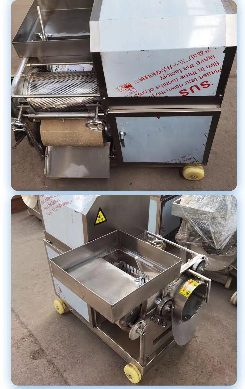 Jialun 350 fish meat barber fully automatic fish paste processing equipment shrimp crab sheller Freshwater fish meat collector