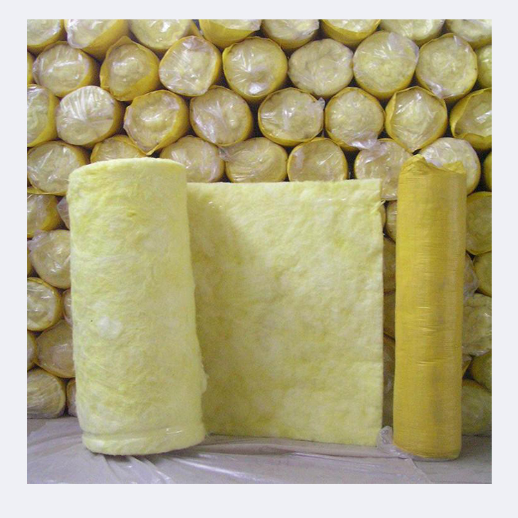 Fireproof Glass wool felt sound insulation cotton greenhouse color steel factory insulation sound absorption insulation cotton support customization