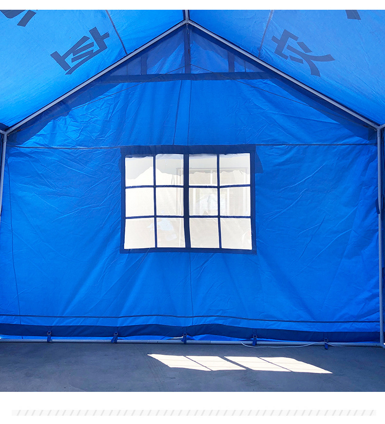 Customized standard for disaster relief tents Outdoor emergency rescue tents Customized civilian flood control and rescue tents