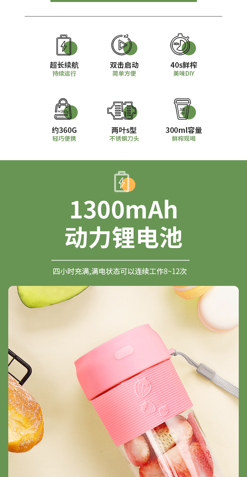 Multifunctional fruit juice machine with one click start, automatic stop, and silent AIYOUTH MY-A03