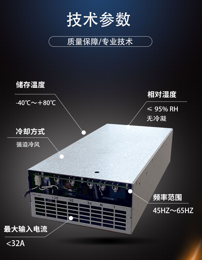 REG75020S 7kW new energy vehicle Charging station AC/DC single-phase DC charging module