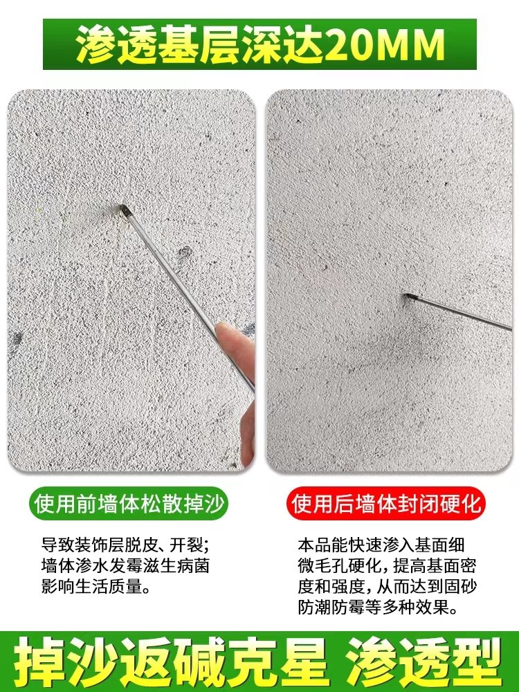 Naibo Shi Gu Sha Bao concrete foundation roof has sand return, alkali return, reinforcement, repair, and strengthening use