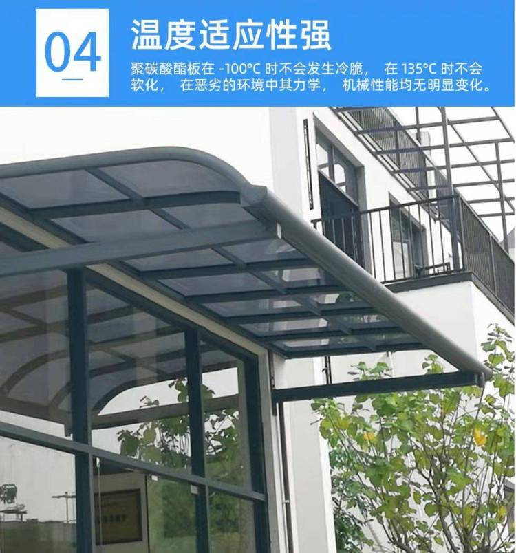 Yuntengyt-60 Doorway Rain Shed Home Canopy Villa Balcony Sunshade Window Rain Cover