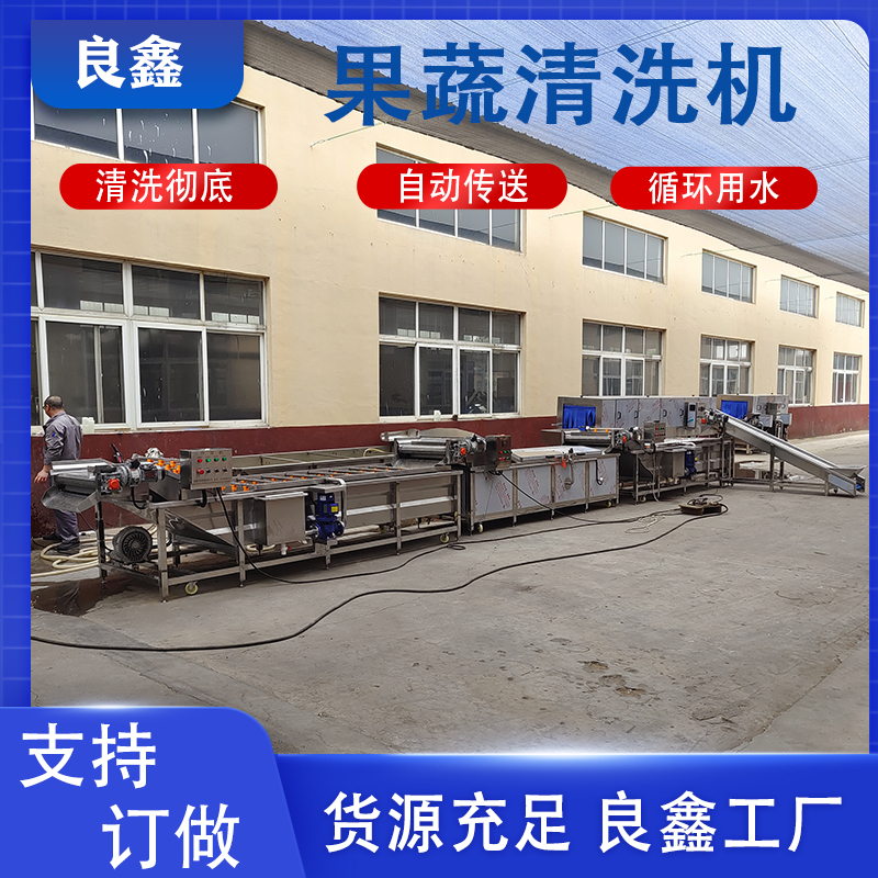 Vegetable washing machine wash citrus navel orange multifunctional commercial cleaning equipment Liangxin vegetable washing equipment