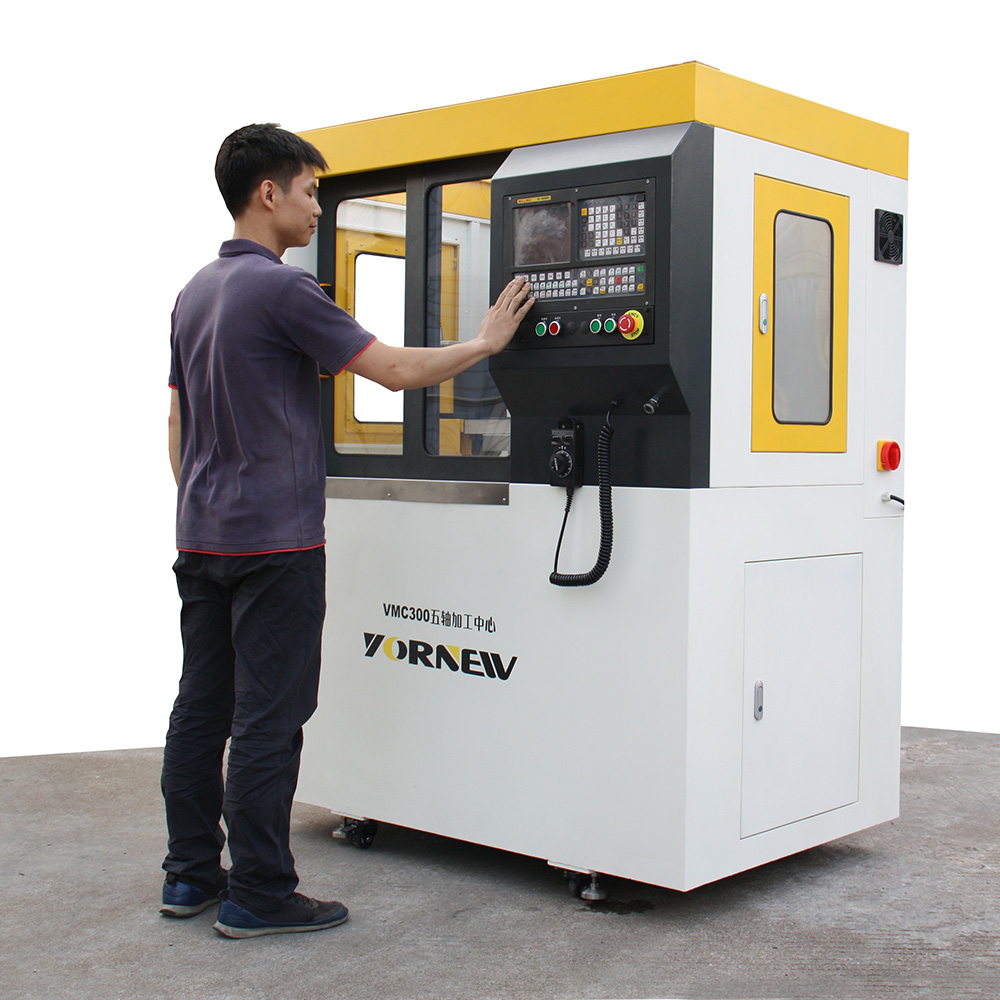 Mini CNC milling machine for teaching, five axis teaching machine, desktop CNC lathe