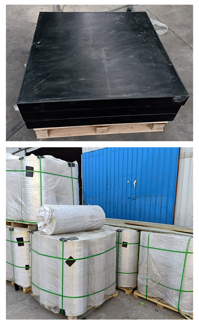 Damping rubber pad, anti-static insulation rubber plate, bridge equipment, isolation and seismic pad production can be customized