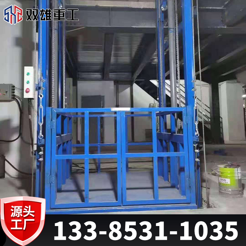 Elevator, cargo elevator, hydraulic lifting platform, guide rail type elevator, factory building, industrial cargo elevator, cargo electric elevator