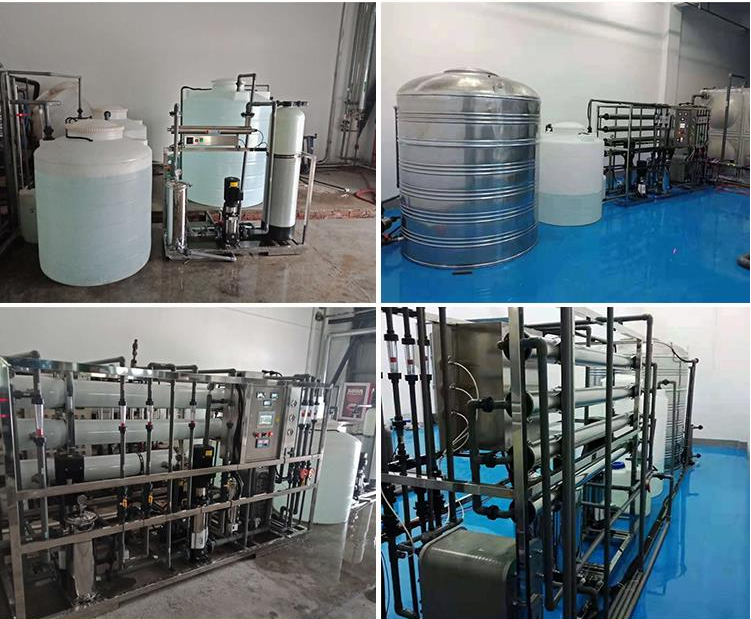 2 tons of reverse osmosis pure water equipment and EDI device with guaranteed quality customized by Xinwei