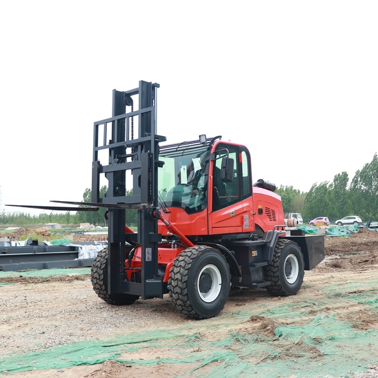 Off road forklift 4WD multi-function 3t diesel internal combustion hydraulic integrated 4t 5t 6 lift Cart