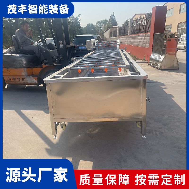 Jujube bubble cleaning spray equipment Bubble cleaning machine Plate and belt type wave cleaning assembly line