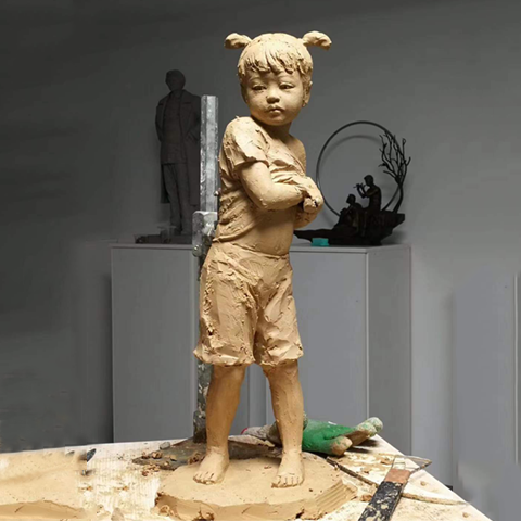 Artist's character design, clay sculpture, clay production support, customized quality assurance