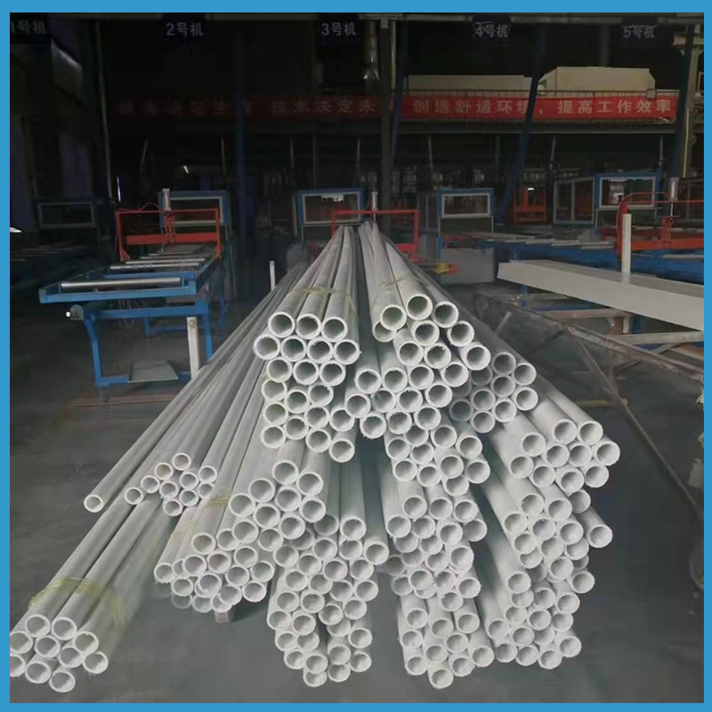 Jiahang fiberglass staircase handrail, extruded square tube, round tube, anti-corrosion ladder, insulated fence, threading pipe