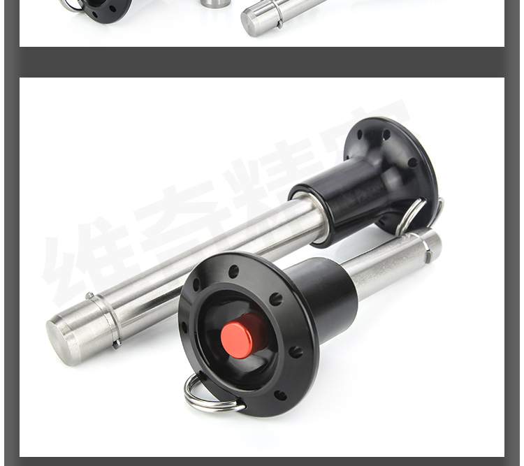 Stainless steel lock pin GN114.3 aluminum pinch handle with axial lock pawl quick release VCN123 spot promotion