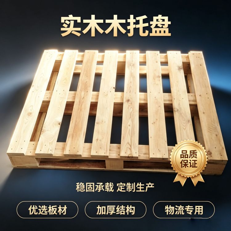 木质托盘 物流垫板 抗压耐用 运输专用 厂家货源
