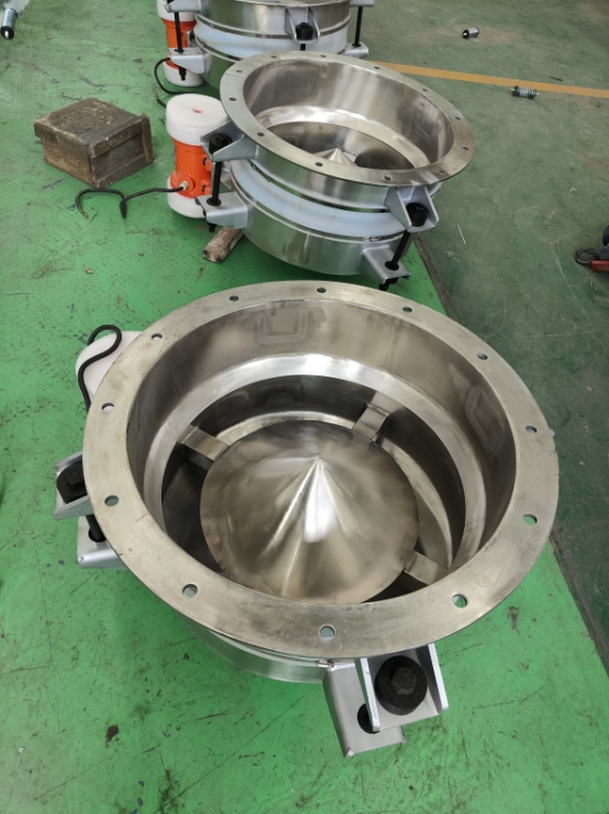 Vibrating hopper, Huatong particle powder, vibrating feeder, silo, flow aid feeding device