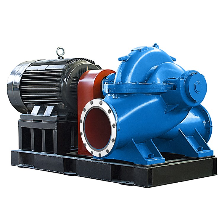 君泉 便拆式双吸泵 大型离心排水泵 250S14三相电动30千瓦