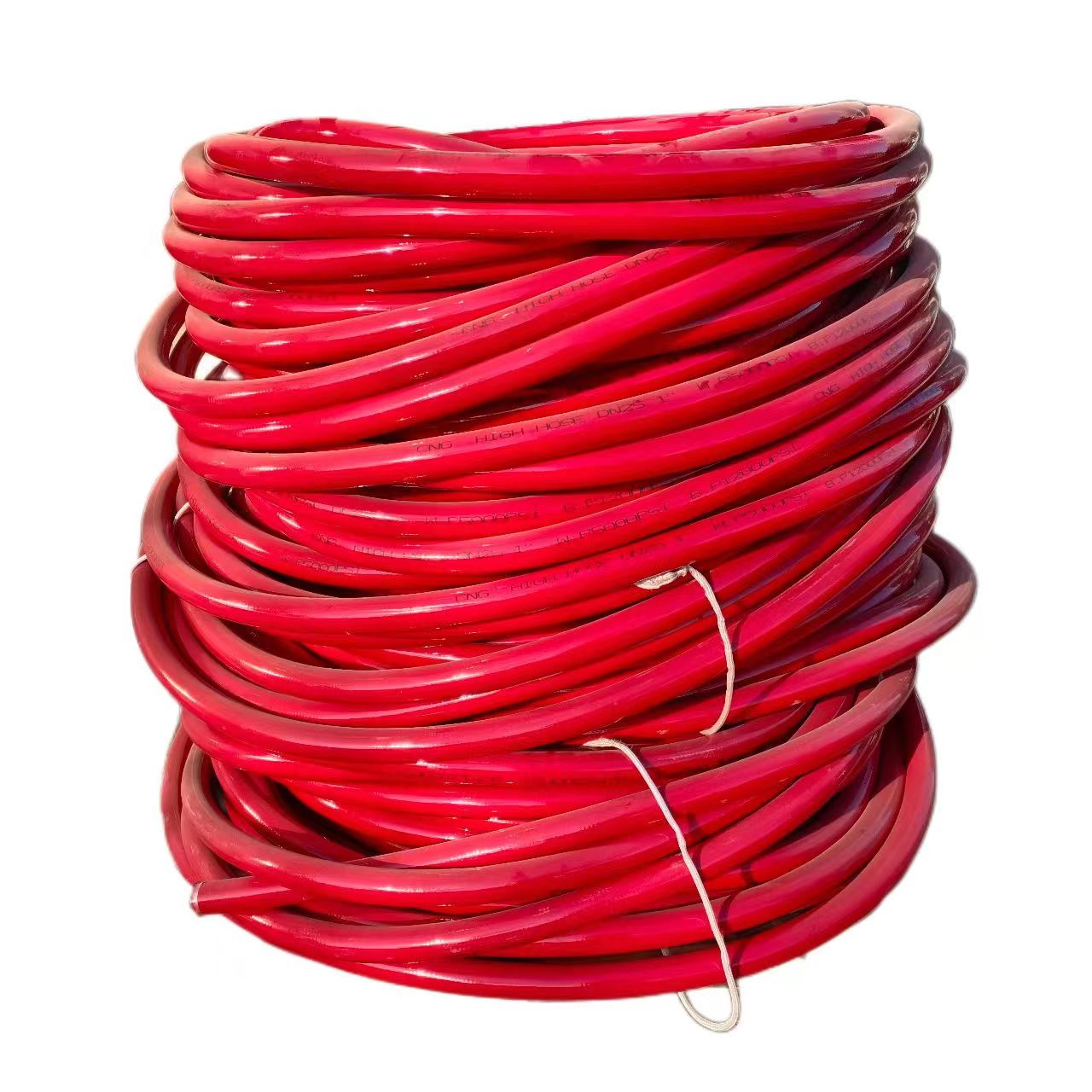 High pressure oil pipe polyurethane reinforced steel wire hose resin wear-resistant pipe pu steel wire hose