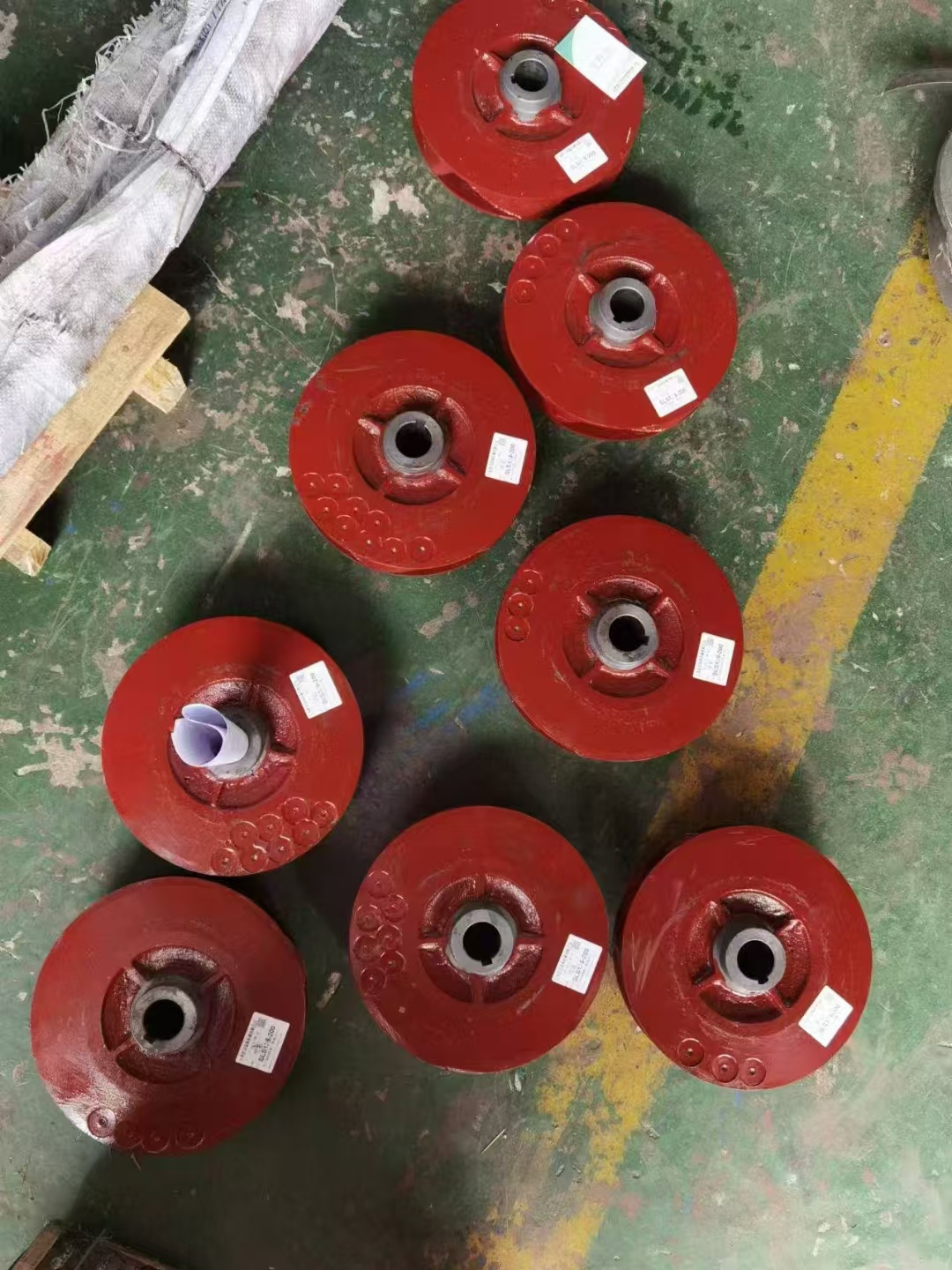 上海连成SLOW双吸泵中开泵不锈钢叶轮轴承体密封体配件 KSB凯士