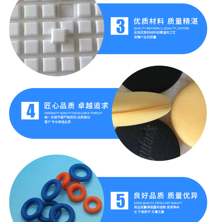 Wentai High Temperature Teflon Special shaped Tube Transparent, Various Sizes Made according to Drawing, Processing and Customization