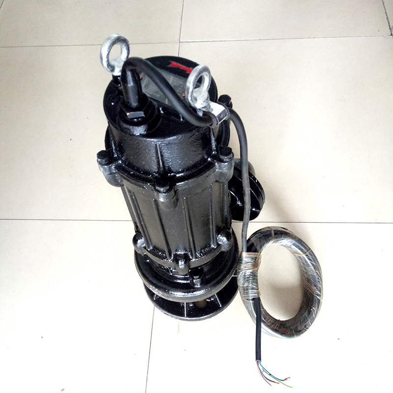 Submersible pump non clogging sewage pump Farm Septic tank Sewage pump High lift mud fecal pumping coupling lift pump