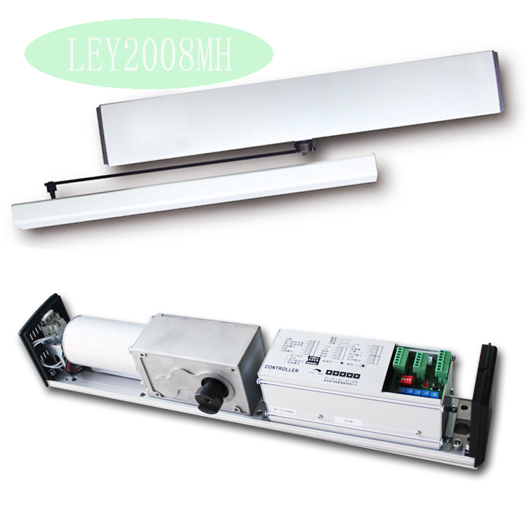 Leng Yu LEY2008MH Horizontal Installation of Automatic Door Closer for Home Doors Upper Arm Type Sliding Door Motor