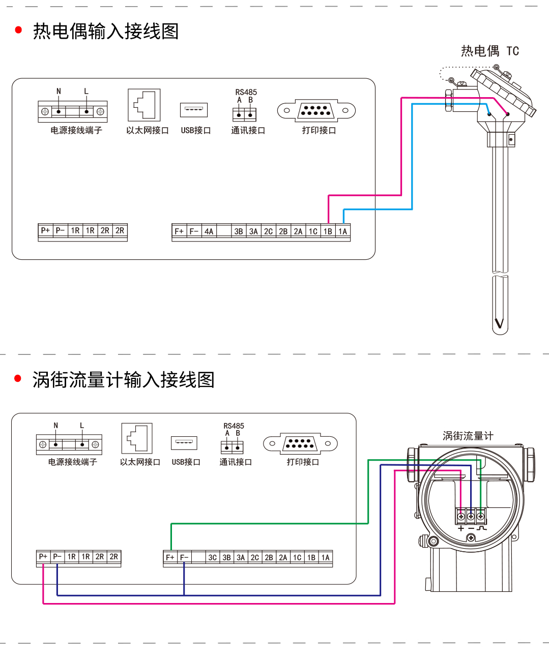 NHR-T530 series touch color adjustment paperless recorder temperature millivolt voltage and current recorder