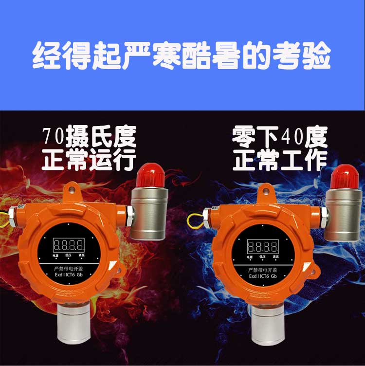 Gas detector, sulfur fluoride gas alarm, hydrogen fluoride concentration detection alarm, sound and light alarm