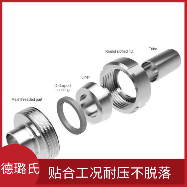 Food hose connectors - Corrosion resistant DELOX handle connectors - Customized dimensions