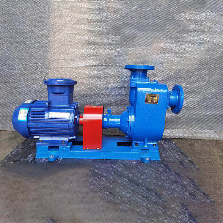 CYZ type self priming centrifugal pump CYZ self priming pump Oil depot discharge pump customized according to needs