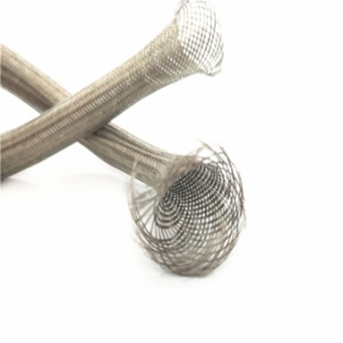 Baishili shielding woven mesh tube, metal braided sleeve wire, high-temperature resistant shielding mesh tube