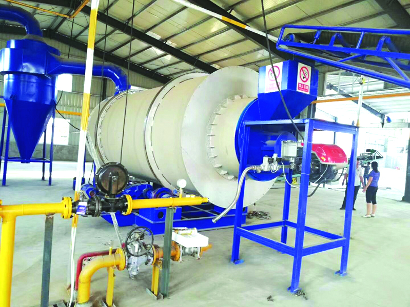 Horizontal multifunctional single drum drying equipment Rice grain drum dryer Sludge fine sand distiller's grains drying machine