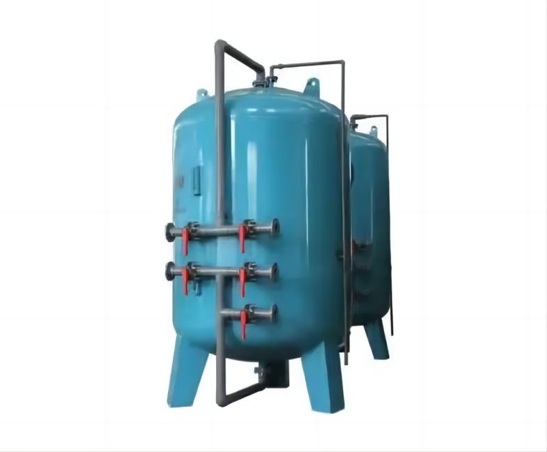 Mechanical filter pressure filtration, multi media, activated carbon, manganese sand, supporting customization