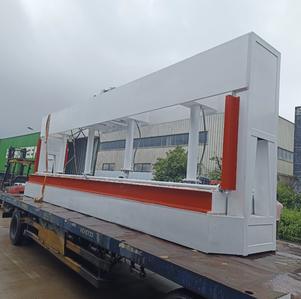 50t segmented clamping equipment cold press 75 energy-saving external wall insulation board press with stable performance