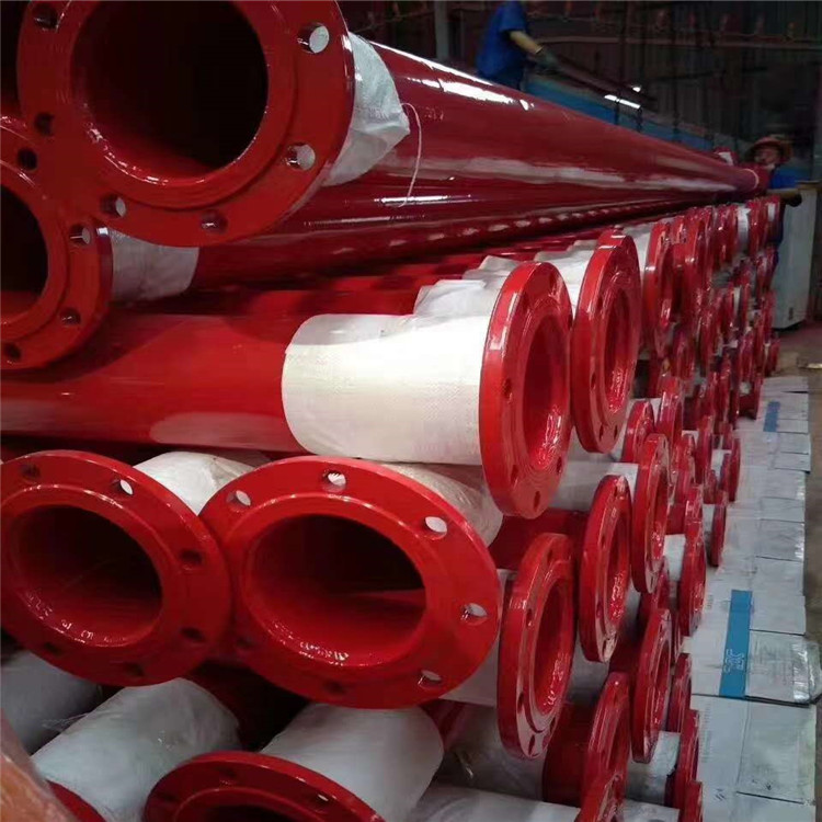 Firefighting plastic coated steel pipes, gas plastic coated pipes, internal and external plastic coated anti-corrosion pipes, produced by Heyouxin