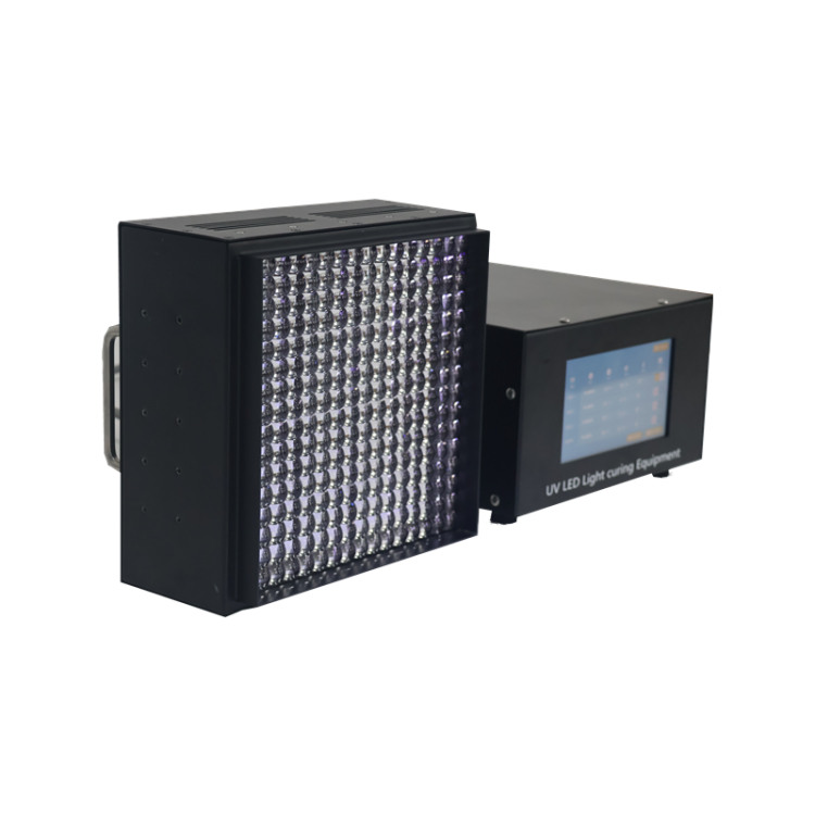 UVLED平行光源230*230mm UV胶水UV油墨UV光油等UV胶黏剂固化曝光