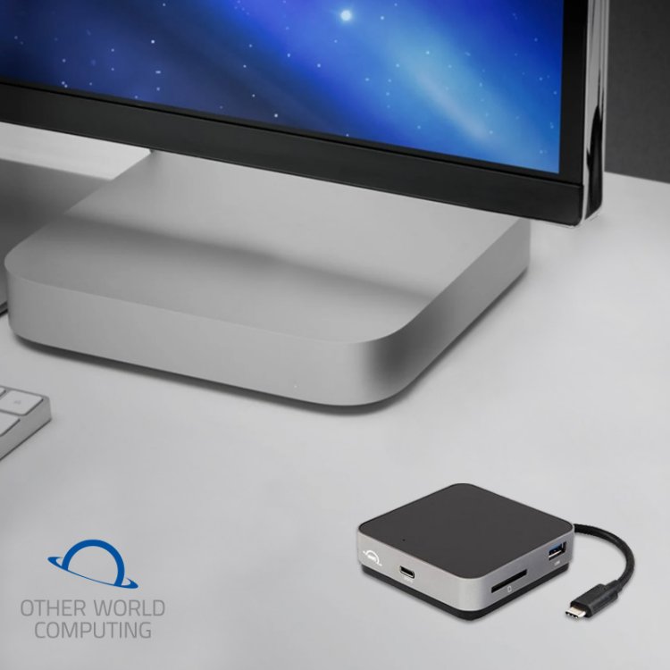 OWC Travel Dock 五口扩展坞 支持连接ipad SD卡读卡器