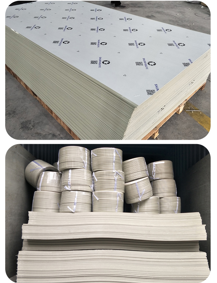 PP flame-retardant board, dark gray polypropylene material, acid, alkali, wear-resistant, and heat-resistant customized board