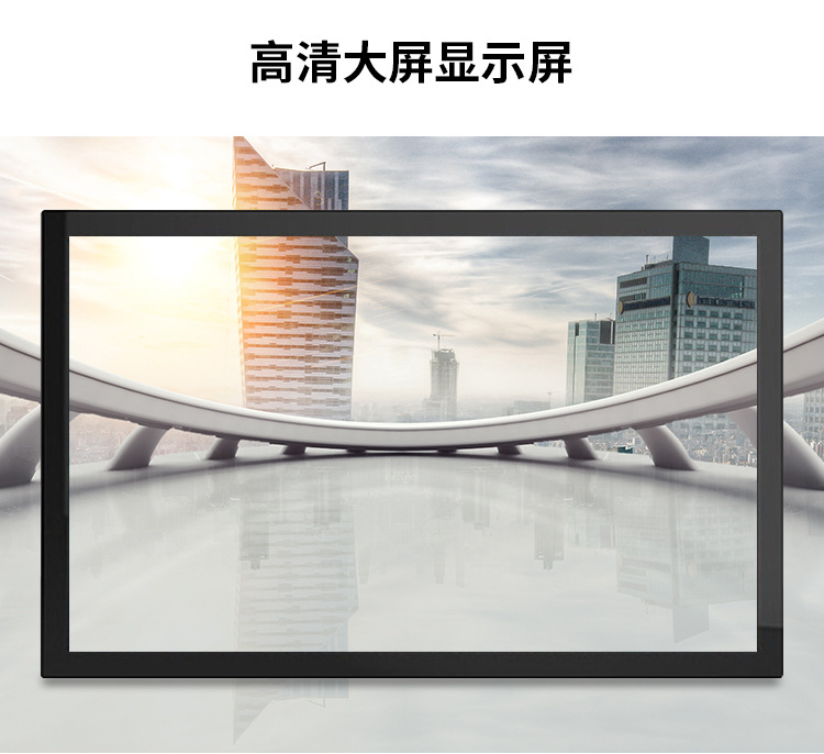 Zhixin 32/86 inch outdoor wall mounted advertising machine is waterproof, rainproof, lightning proof, and anti-theft, with an outdoor high-definition LCD display screen