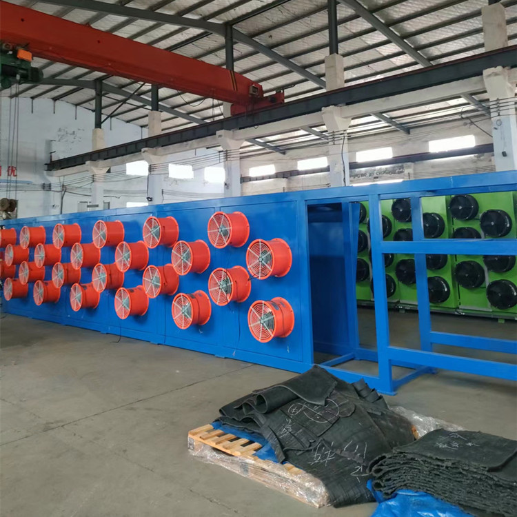 U-shaped rotary fully automatic film cooling line, multi blade slitting, weighing, swinging, and secondary picking up robot arm