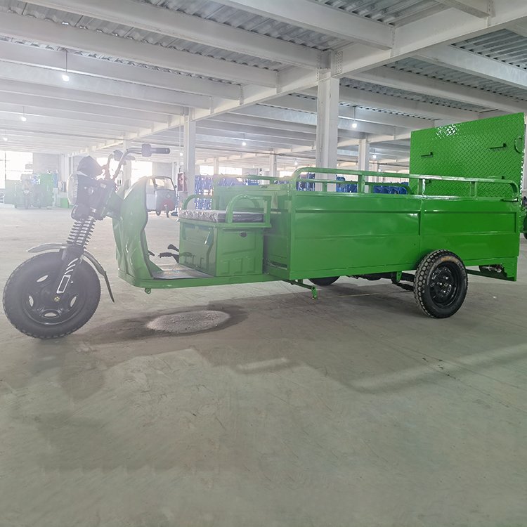 Sanitation Six Barrels Eight Barrels Cleaning Vehicle 8 Barrels Garbage Cleaning Vehicle Electric Three Wheels 6 Barrels Garbage Container Transfer Vehicle