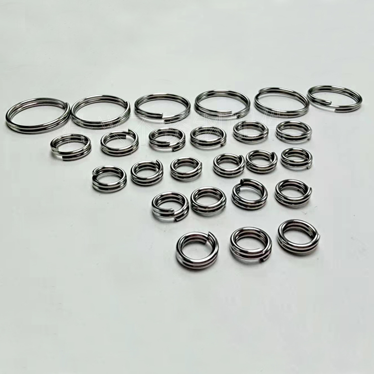 Open ring, stainless steel single ring, O-ring connection ring, circular ring, multiple specifications, and small rings can be electroplated with gold color